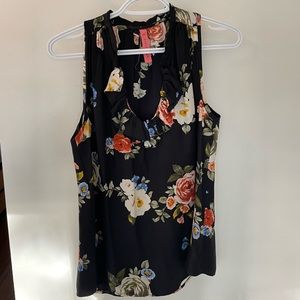 100% Silk Floral Shirt